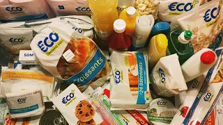 ⭐ RETOUR DE COURSES Éco+ & Message à Édouard LECLERC⭐#petitbudget #haul #ecoplus