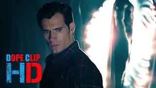 JUSTICE LEAGUE Deleted Scene - Black Suit 2017 Superman DopeClips