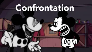 a suicidal confrontation (confrontation but WI mickey and sns mickey sings it)