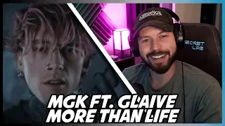 Newova REACTS To "Machine Gun Kelly - more than life ft. glaive (Official Music Video)"