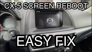 2016-2017 Mazda CX-5 Screen Rebooting Fix