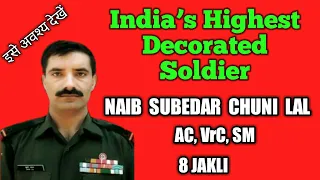 most decorated soldier in the history of indian army #sainikhub