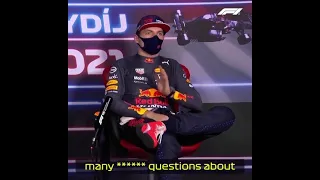 Max Verstappen ANGRY response after being asked about the Silverstone crash...