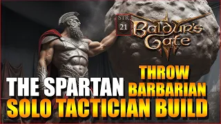 Throw Barbarian Build Guide: Fun Solo Tactician Act 1 - Strength Tavern Brawler Baldur's Gate 3 BG3