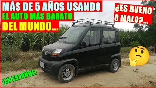 5 AÑOS Y MEDIO CON MI BAJAJ QUTE RE60 - MI EXPERIENCIA | BAJAJ QUTE EN ESPAÑOL # 9