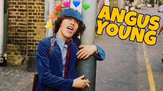 AC/DC Angus Young Cute Moments Funny Moments Rockstar Guitarist Rock band @jaynefeng9034