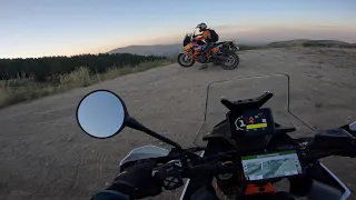 Chasing a KTM 1290 Adventure R on Boise mountain single track - KTM 890 Adventure R