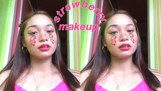 strawberry makeup 🍓