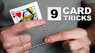 9 VISUAL Card Tricks Anyone Can Do | Revealed