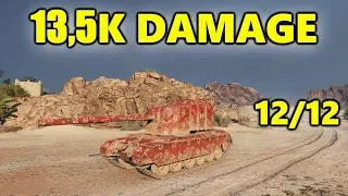 World of Tanks - FV 4005 - 13.5K DAMAGE + Fail - 12/12