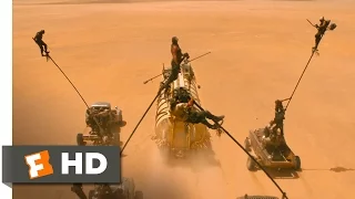 Mad Max: Fury Road - Harpoon and Pole Battle Scene (8/10) | Movieclips