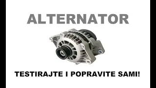 Kako da testirate i popravite ALTERNATOR SAMI! - Rover 75