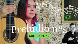 GUERRA PEIXE   Prelude no5 (Ponteado nordestino) | Solo Guitar | Violão Solo