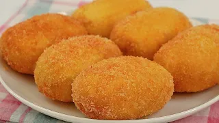 Cream Croquettes Recipe (Japanese food cooking) | Crispy and Creamy | Cooking ASMR