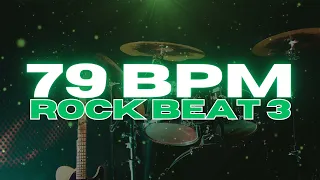 79 BPM - Rock Drum Beat - Loop 3