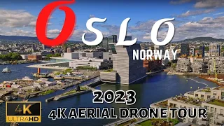 Oslo, Norway 🇳🇴 in 4K ULTRA HD 60FPS | Cinematic Video by Drone