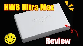 HW8 Ultra Max Smart Watch; 45 Seconds Quick Unboxing & Review
