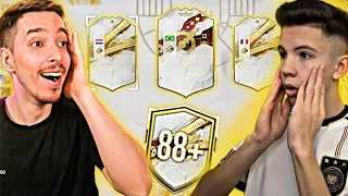 THEO MI-A DESCHIS un 88+ MID or PRIME or WC ICON PICK intr-un SUPER PACK OPENING !! FIFA 23 ROMANIA