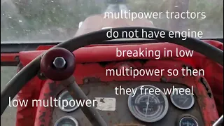 How Massey Ferguson multipower works