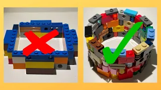 How to CORRECTLY Make Round Lego Shapes