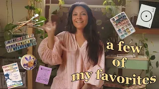 favorites: art supplies, books, skincare and more ♡