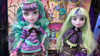 MONSTER HIGH G3 CREEPOVER PARTY TWYLA DOLL REVIEW AND UNBOXING