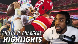 Chiefs vs Chargers | Week 2 2022 Game Highlights Reaction