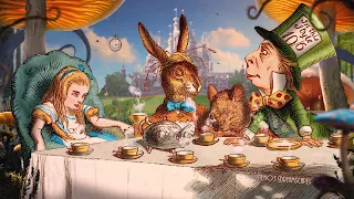 You're at the Mad Hatter's Tea Party (oldies music dreamscape, Alice in Wonderland ambience) ASMR