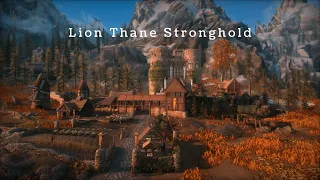 2024 Skyrim Home Mod Lion Thane Stronghold for PC= 16 Voiced NPCs, Room for 10 Followers and 6 Kids!