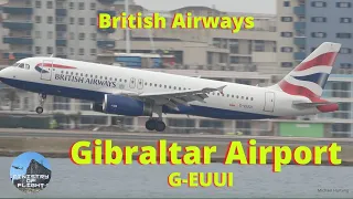 British Airways Flight 492 Lands at Gibraltar Airport