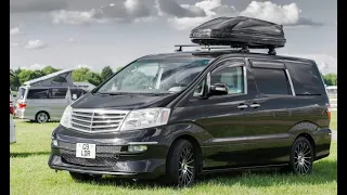The king of MPVs. Luxury 7 or 8 seater Toyota Alphard /Vellfire. Sienna or Elgrand rival.