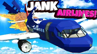 The JANK AIRLINES Group is Back with Exploding Plane Survival in Stormworks!