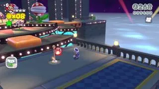 Super Mario 3D World (Wii U) - Tricky Trapeze Theater (Green Stars, Stamp)