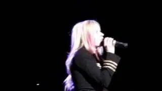 Avril Lavigne innocence Best Damn Tour 2008 In Vancouver