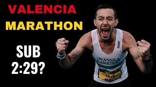 CAN I GO SUB 2:29 after 6 YEARS OF TRYING: VALENCIA MARATHON 2022 RACE VLOG!