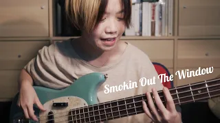 Bruno Mars, Anderson  Paak, Silk Sonic - Smokin Out The Window / bass cover