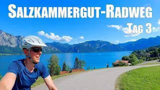 [#20/53]  | Salzkammergut-Radweg Tag 3 | Traunsee, Attersee & Bad Ischl | Europa-Radreise #20 von 53