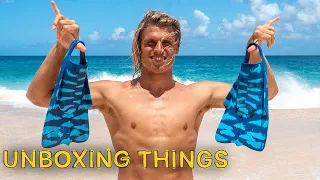 Koa Unboxes the PERFECT FIN?!! | UNBOXING THINGS with Koa Smith