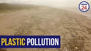 WATCH: Drone footage shows plastic pollution on KZN beaches