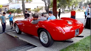 Classic 1954 Ferrari 375 MM Spider Amazing Exhaust Sound!