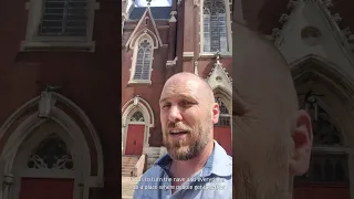 What happens when a massive church is abandoned? In this case, it becomes a skatepark.