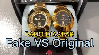 How to identify Original VS Fake RADO DIASTAR Watches!