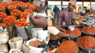 MUST WATCH |.RAW NIGERIAN MARKET VLOG | PRICE OF FOOD STUFF | ABUJA LIVING