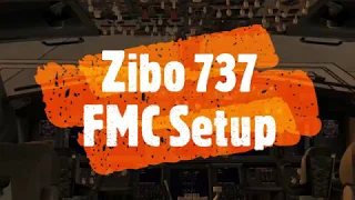 X Zibo 737-800 FMC Tutorial | UNITED - How to: Setup the FMC Pre-flight | X-Plane 11