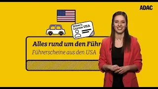 USA Führerscheine - das gilt in Deutschland | ADAC