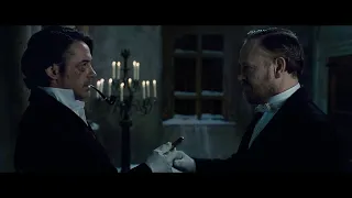 Sherlock Holmes: A Game Of Shadows (2011) - Sherlock/ Moriarty Chess Game Scene