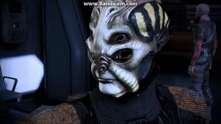 Mass Effect 3 - Captain Ka'hairal Balak Bring Down The Sky DLC Batarian (All Options)