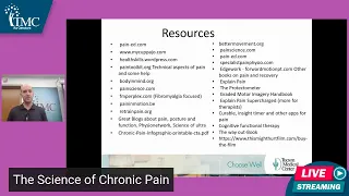 The Science of Chronic Pain