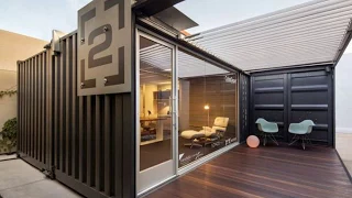 Shipping container homes nh - earth-cooled, shipping container underground ca home for 30k