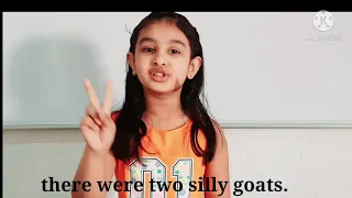 Two Silly Goats | Moral Stories| Story Telling in English |  School Activity